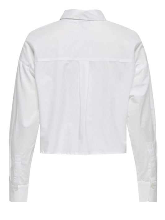 ONLY DROP 1 Camicia Onlriti Ls Pearl Only - Bianco Bianco