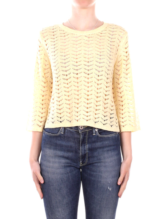 ONLY DROP 1 Maglia Onlsunny 3/4 Only - Crema Crema