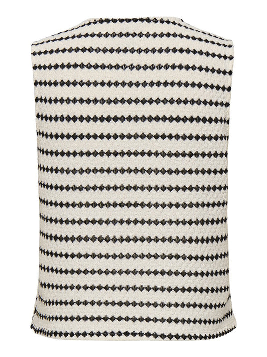 Gilet Only Onleva - Bianco/Nero