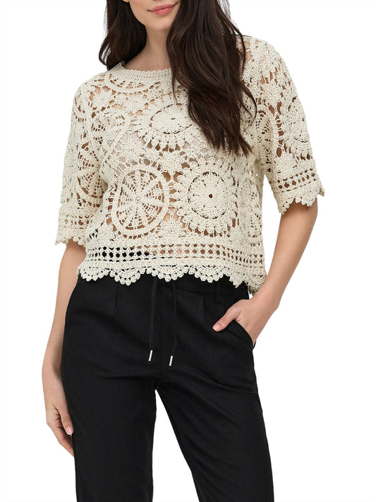 T-Shirt Onlwaterly Only - Avorio