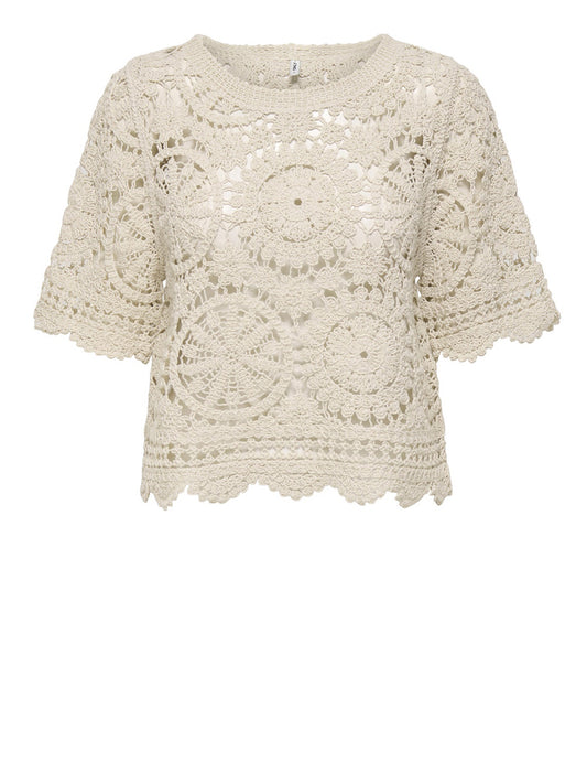 T-Shirt Onlwaterly Only - Avorio