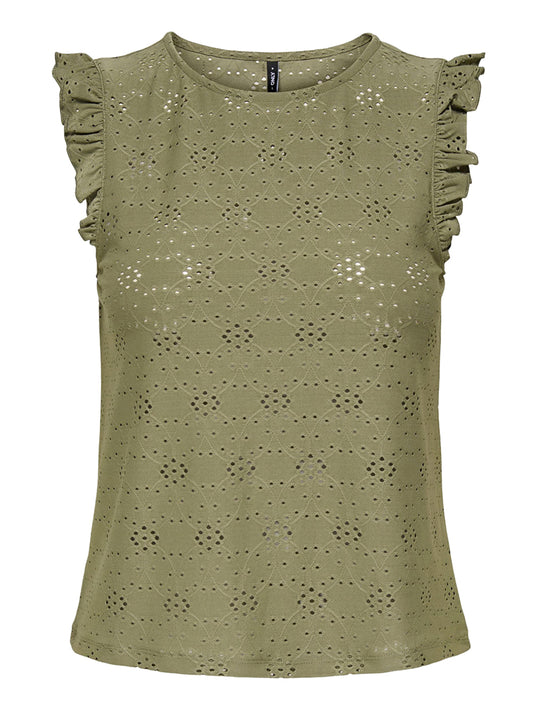 Canotta Onlsmilla Only - Verde