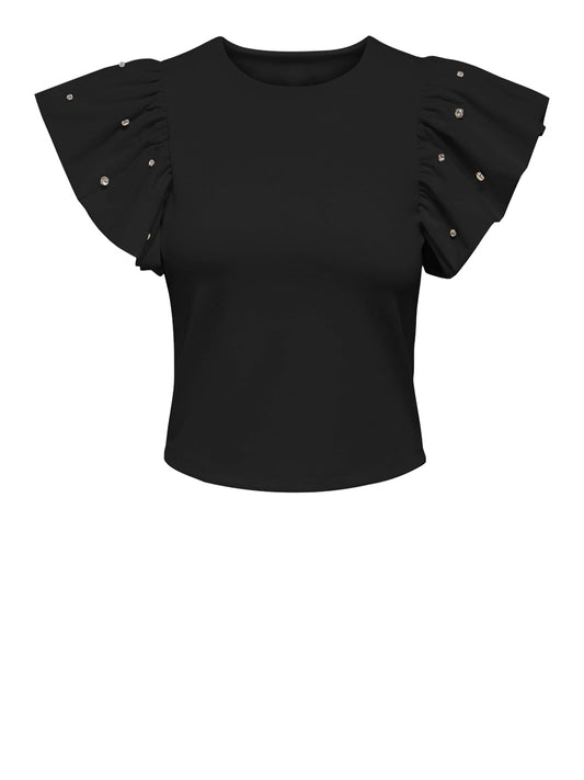 T-Shirt Onlmacy Ss Only - Nero