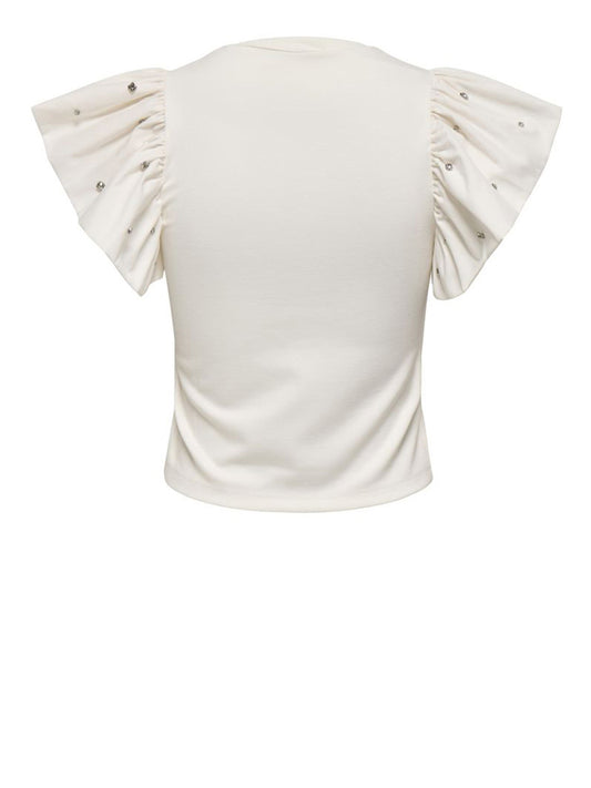 T-Shirt Onlmacy Ss Only - Bianco