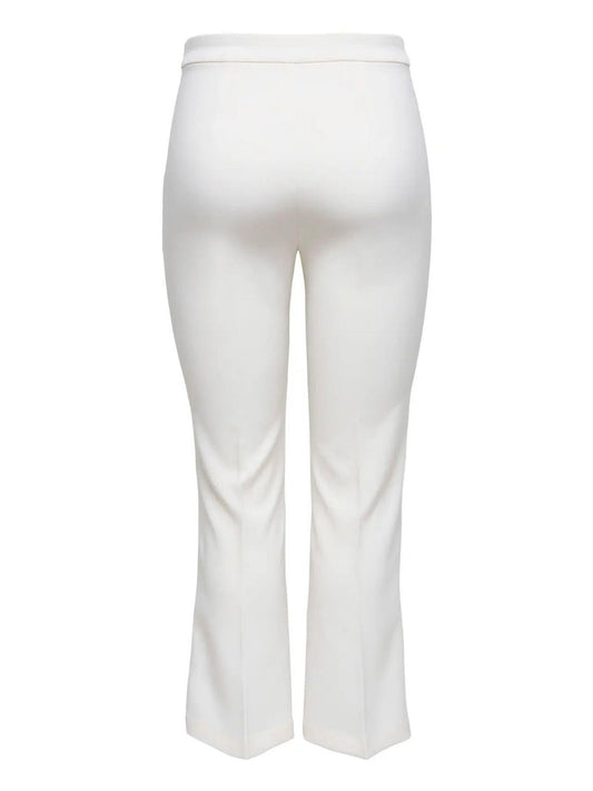 Pantalone Onlastrid Life Hw Kick Flare Only - Bianco