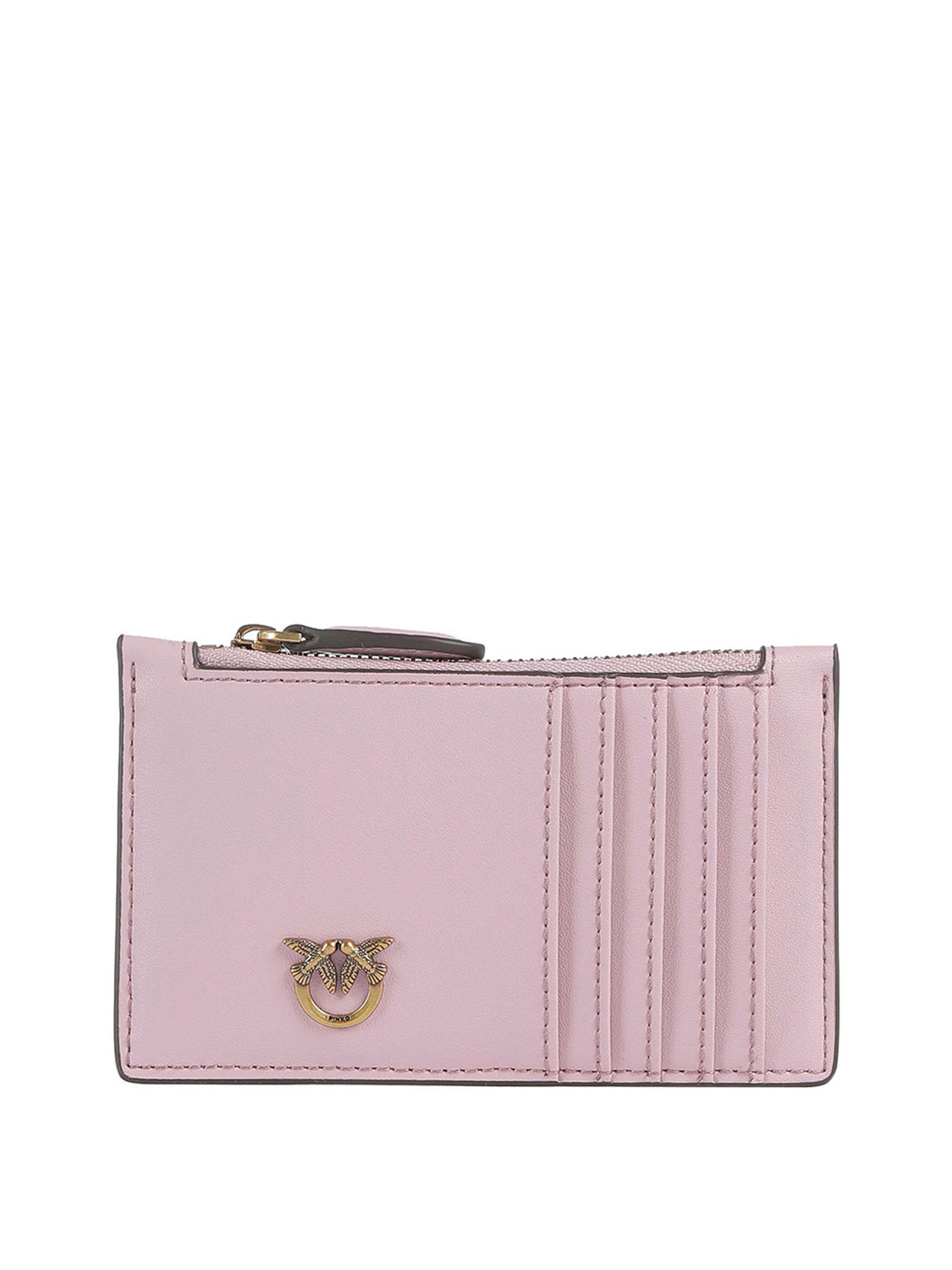 PINKO Portacarte Pinko Airone - Rosa/Oro ROSA/ORO