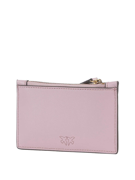 PINKO Portacarte Pinko Airone - Rosa/Oro ROSA/ORO