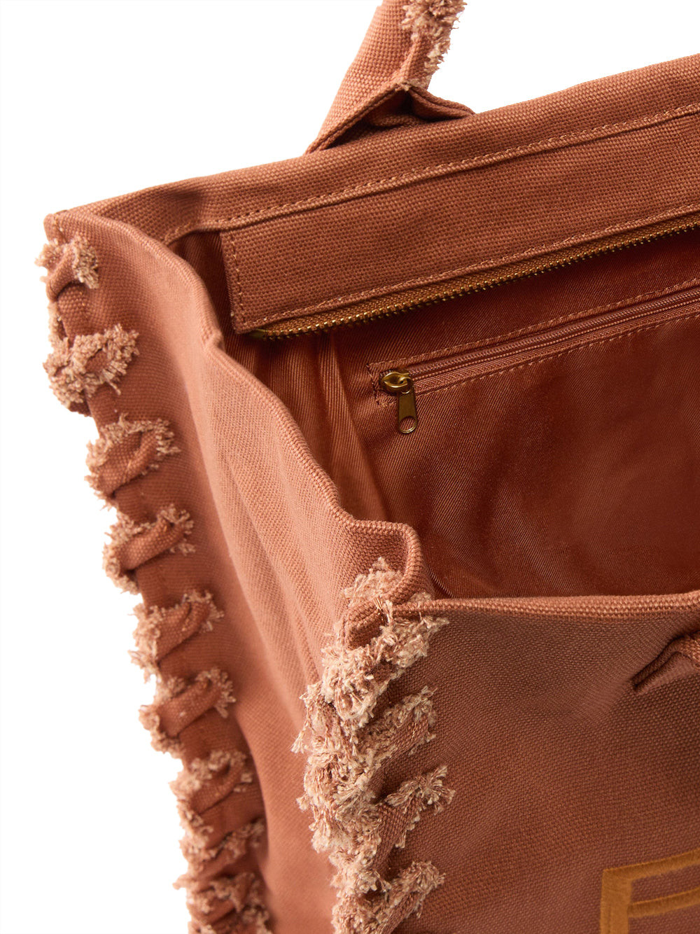 PINKO Borsa Shopper Pinko Beach In Canvas - Marrone Marrone
