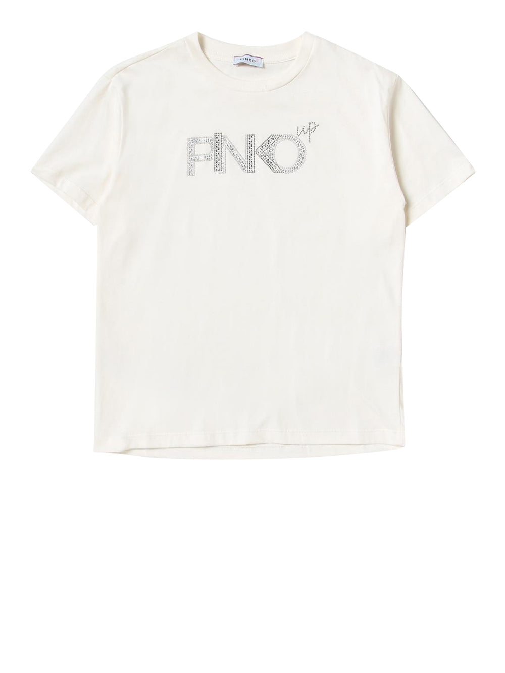 PINKO STC T-Shirt Pinko In Cotone - Crema Crema