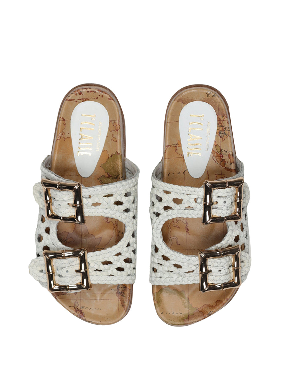 PRIMA CLASSE Sandali Alviero Martini Slipper H30 - Bianco Bianco