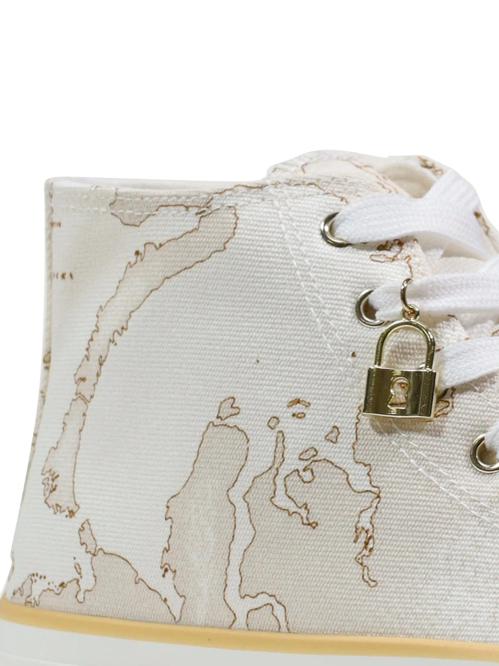 PRIMA CLASSE Sneakers Alviero Martini Hight - Bianco Bianco