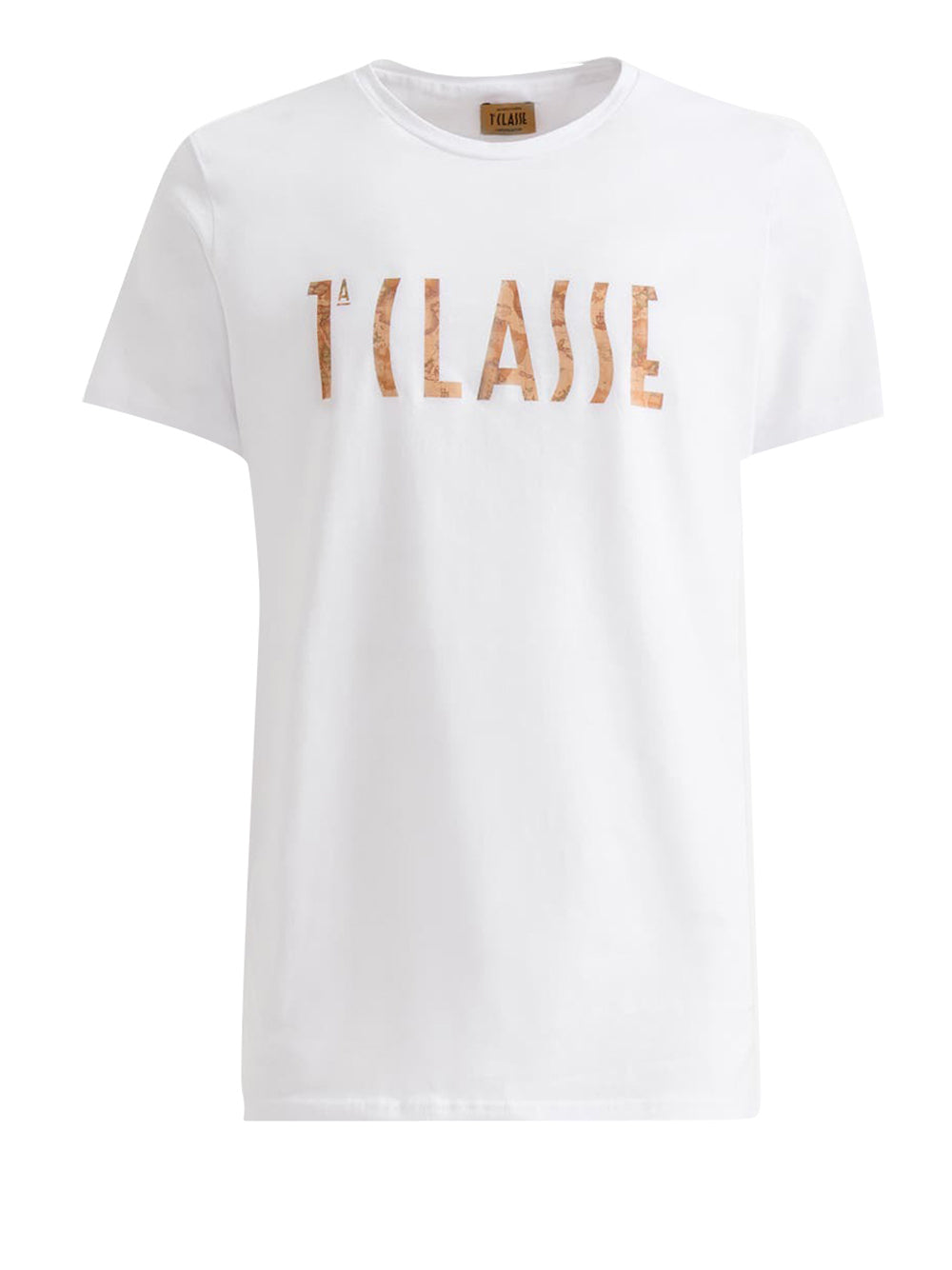 PRIMA CLASSE T-Shirt Alviero Martini Con Logo Geo Classic - Bianco Bianco