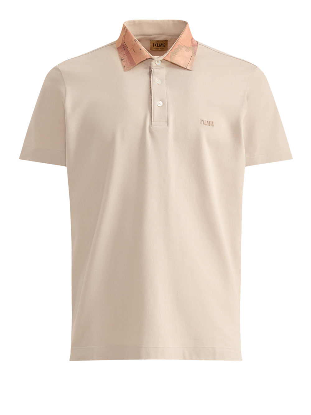 PRIMA CLASSE Polo Alviero Martini Geo Classic In Jersey - Sabbia Sabbia