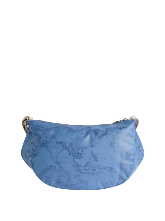 PRIMA CLASSE FLASH Soft Prima Classe Color Tracolla A Mezzaluna Grande - Blu Jeans DENIM