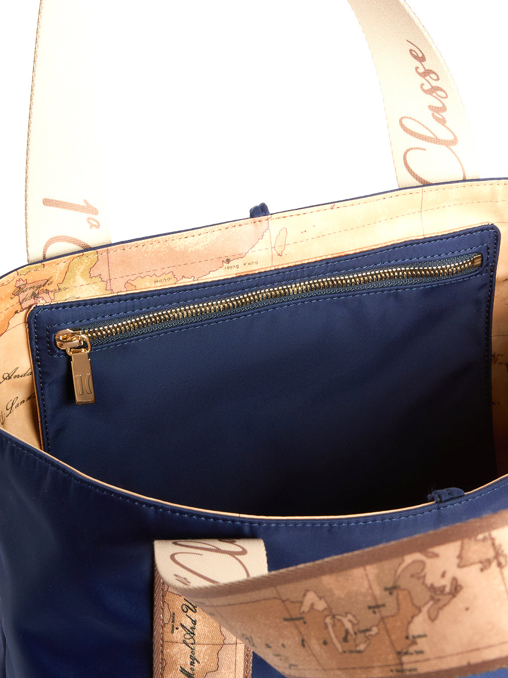 PRIMA CLASSE FLASH Prima Classe Shopper Dual Bag Borsa Reversibile - Nero Blu