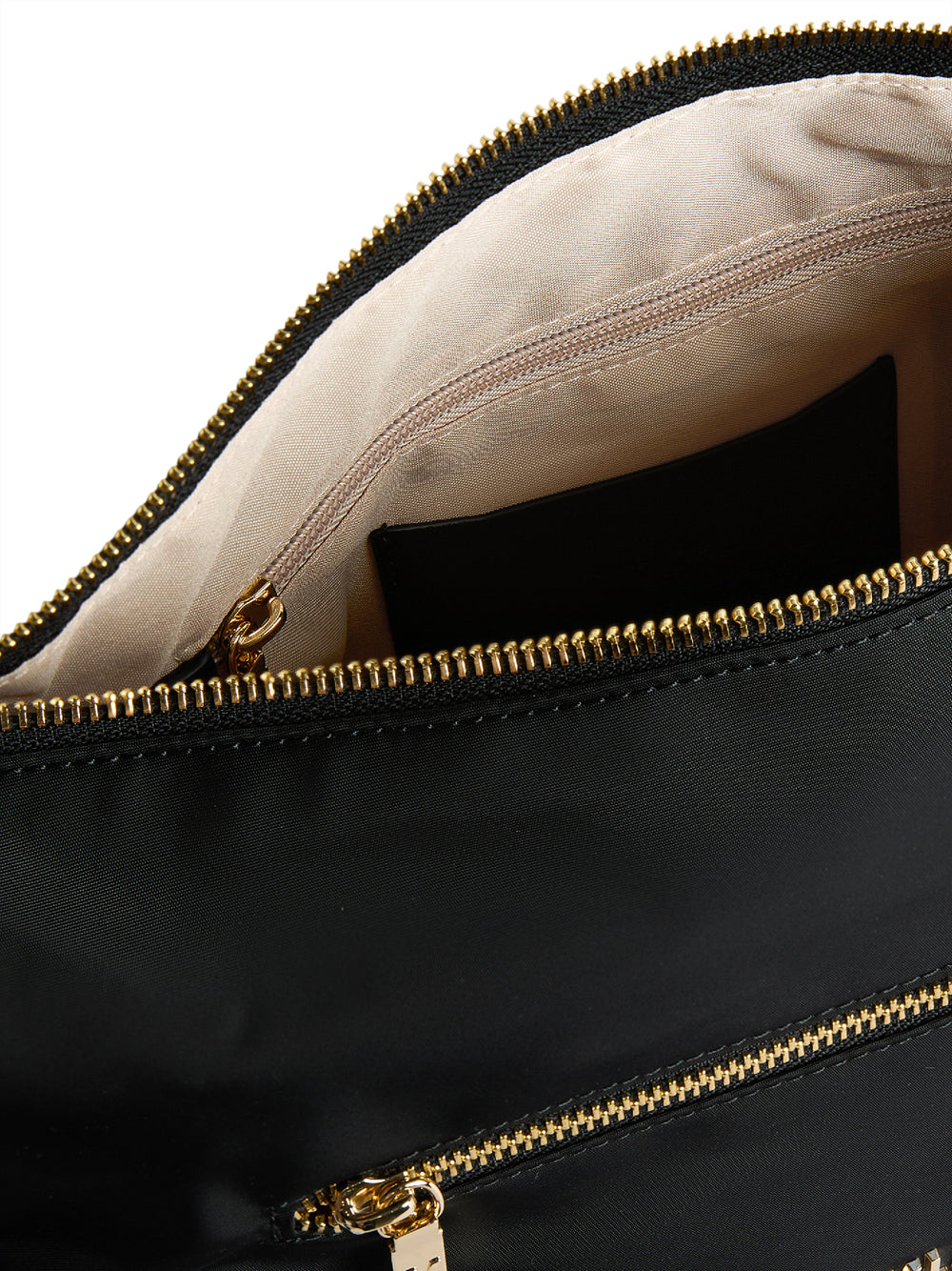 PRIMA CLASSE NYLON Prima Classe Tracolla Breeze Nylon A Mezzaluna Grande - Nero Nero