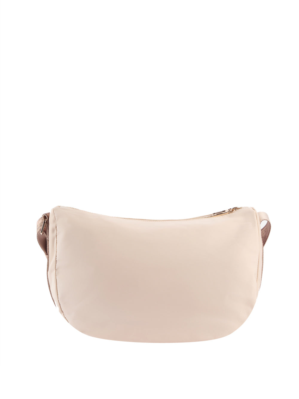 PRIMA CLASSE NYLON Prima Classe Tracolla Breeze Nylon A Mezzaluna Grande - Champagne Champagne