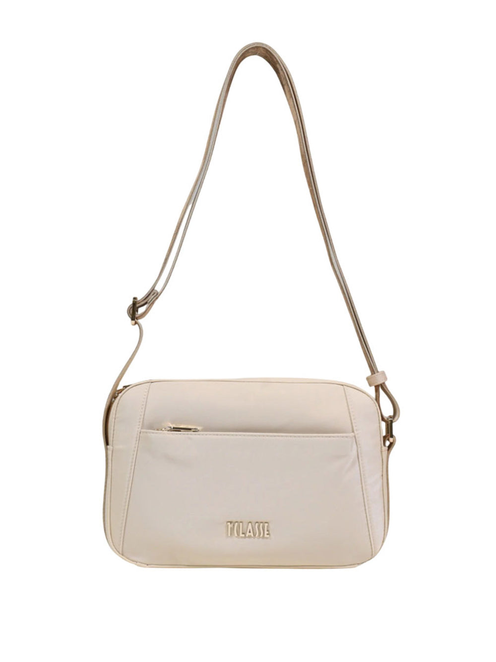 PRIMA CLASSE NYLON Borsa A Tracolla Alviero Martini Reporter - Champagne Champagne