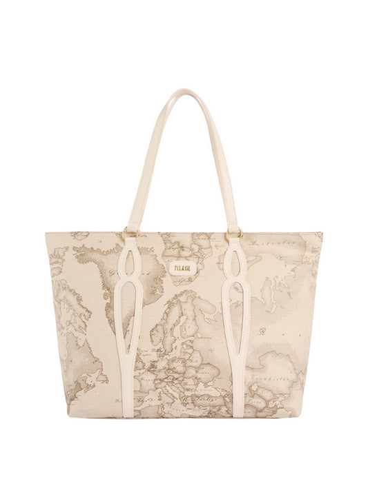 Shopper Alviero Martini Geo Safari - Sabbia