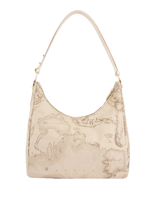 PRIMA CLASSE NYLON Borsa A Spalla Alviero Martini Geo Safari - Sabbia Sabbia