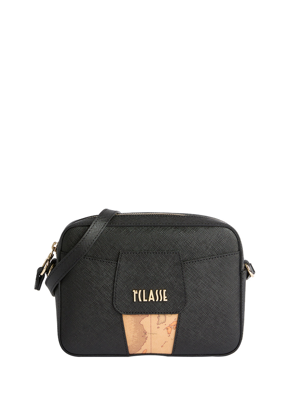 PRIMA CLASSE SAFFIANO Borsa A Tracolla Alviero Martini Windy City - Nero Nero