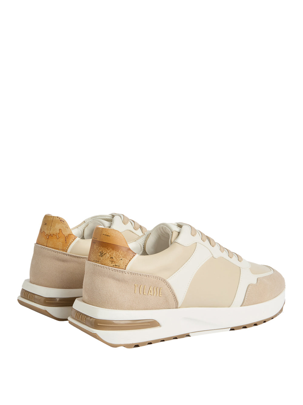 PRIMA CLASSE Prima Classe Sneaker Geo Road Bruges In Eco Nappa Beige Beige
