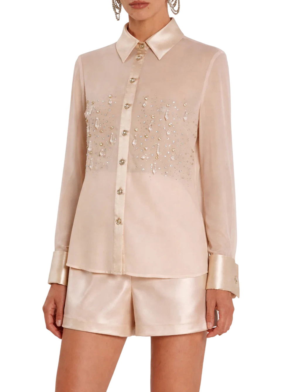 RELISH Camicia Relish Kiton Con Pendenti - Perle Perla