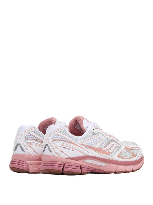 SAUCONY Sneakers Saucony Progride Guide 7 - Bianco/Pesca Bianco
