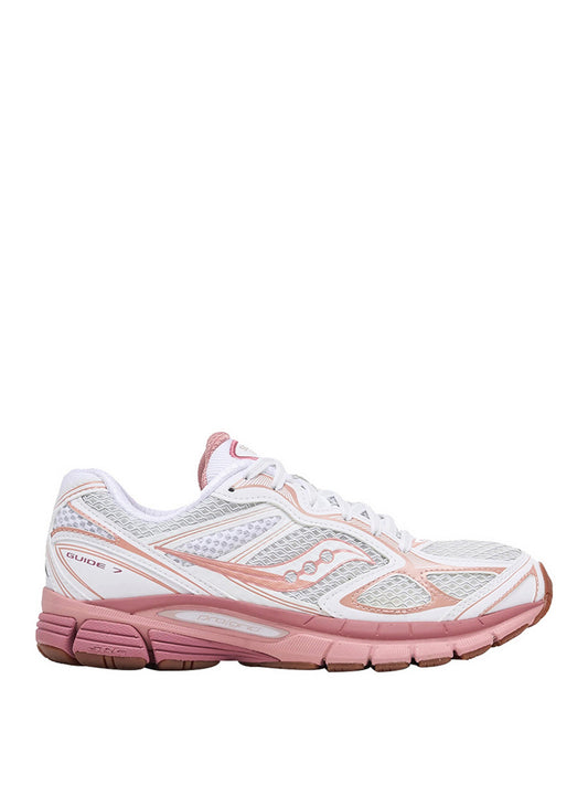SAUCONY Sneakers Saucony Progride Guide 7 - Bianco/Pesca Bianco