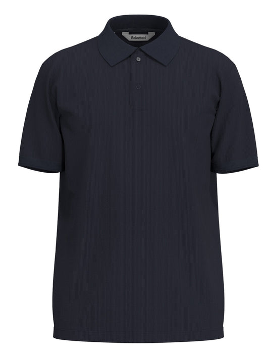 SELECTED Polo Slhcole Rib Selected - Blu Blu