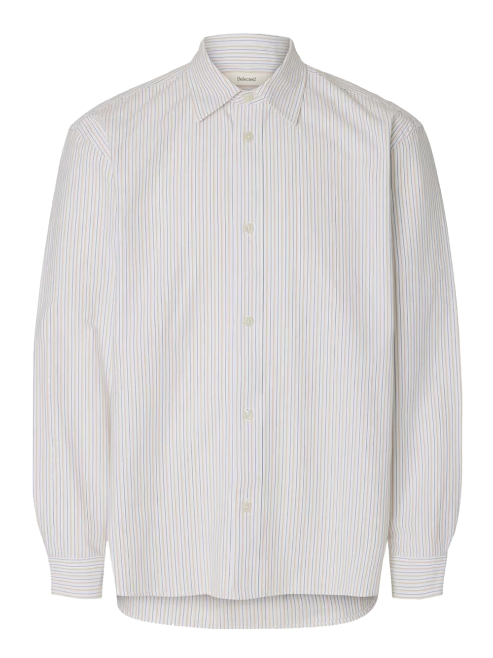 SELECTED STC Camicia Slhrlxsinus Selected - Bianco Bianco