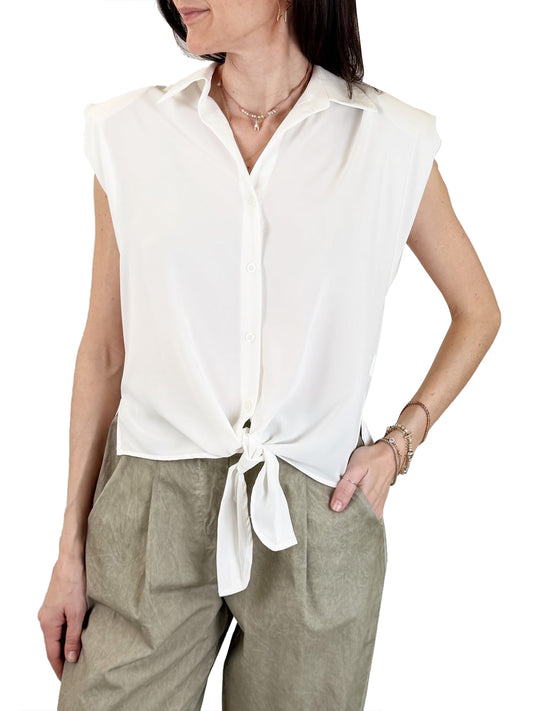 SUSY MIX Camicia Casual Susy Mix - Latte LATTE
