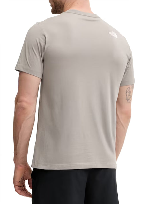 THE NORTH FACE T-Shirt Evolution Half Dome Regular The North Face - Grigio/Beige Beige