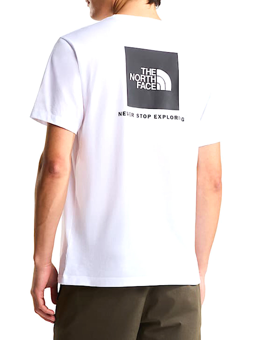 THE NORTH FACE T-Shirt Evolution NSE Box Regular The North Face - Bianco Bianco