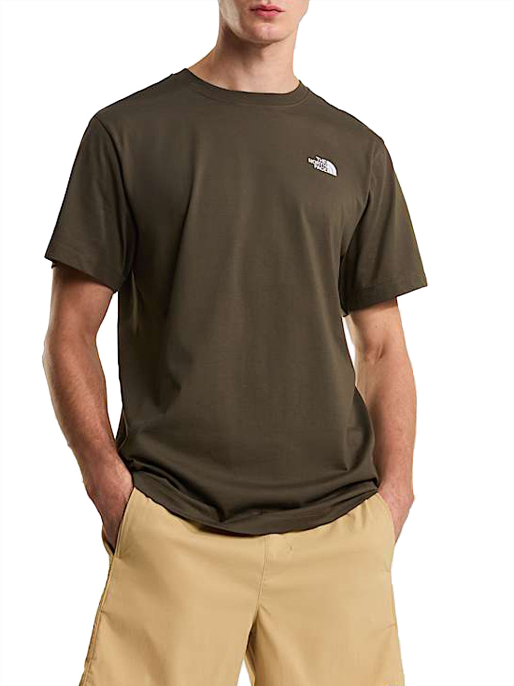 THE NORTH FACE T-Shirt Evolution Simple Dome Regular The North Face - Verde Verde