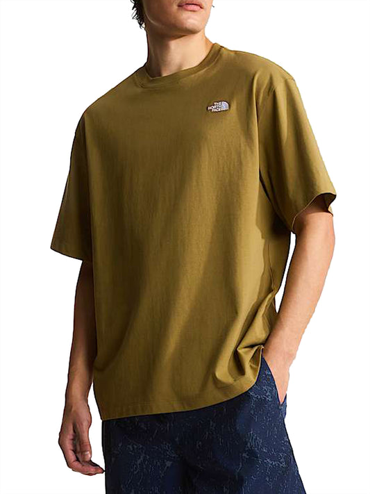 THE NORTH FACE T-Shirt TNF Essential Simple Dome The North Face - Giallo Ocra