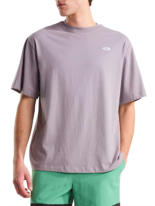THE NORTH FACE T-Shirt TNF Essential Simple Dome The North Face - Grigio/Viola Grigio