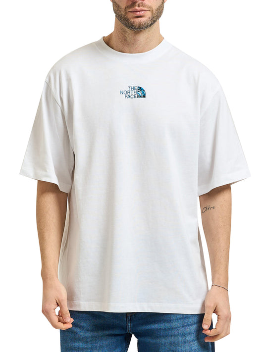 THE NORTH FACE T-Shirt Liquid Logo Oversize Short Sleeve Tee The North Face - Bianco Bianco