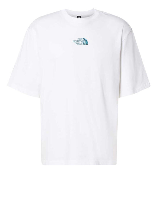 THE NORTH FACE T-Shirt Liquid Logo Oversize Short Sleeve Tee The North Face - Bianco Bianco