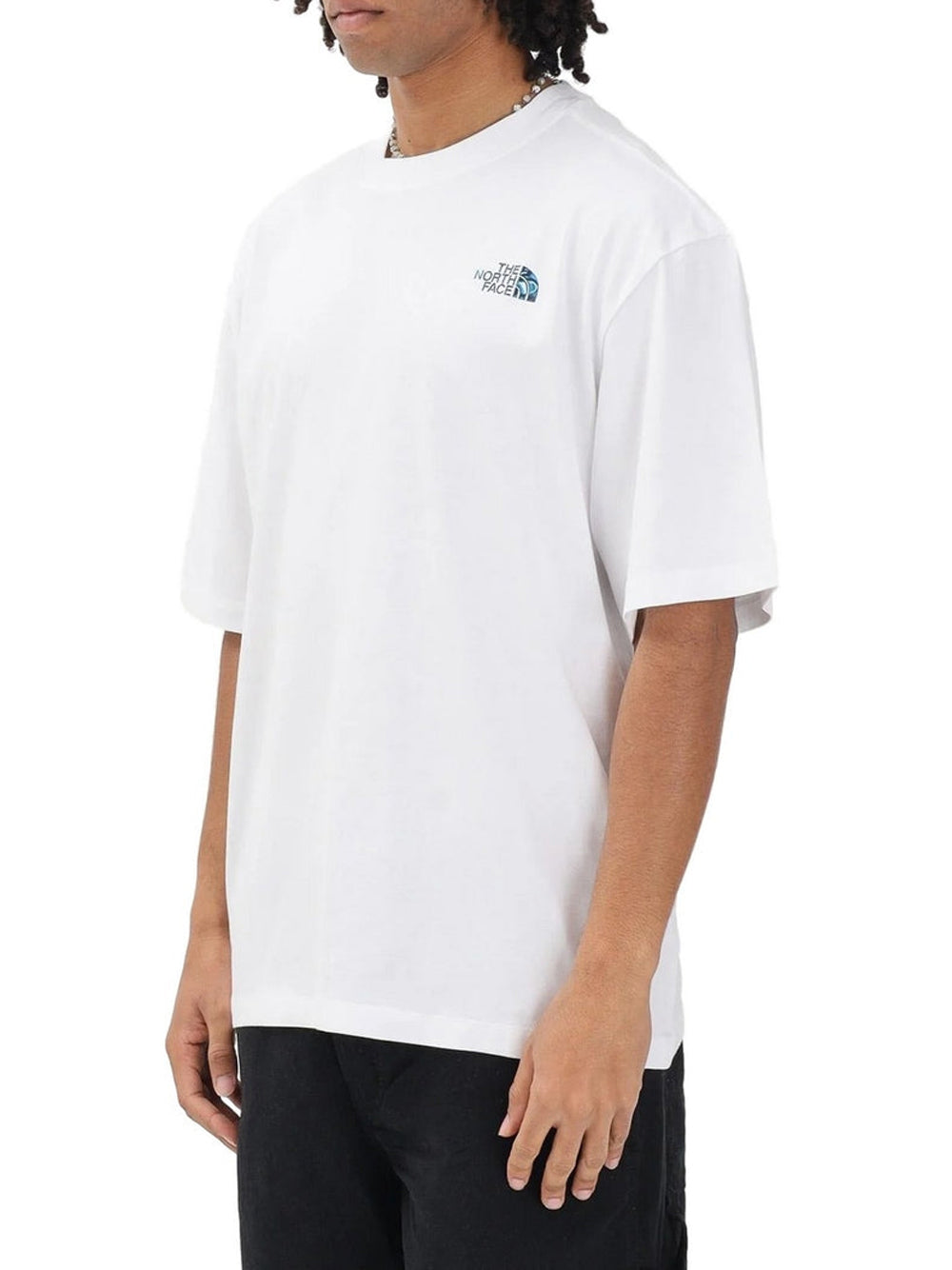 THE NORTH FACE T-shirt Liquid NSE Box Oversized Graphic The North Face - Bianco Bianco