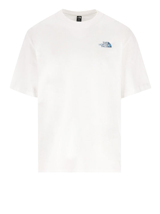 THE NORTH FACE T-shirt Liquid NSE Box Oversized Graphic The North Face - Bianco Bianco