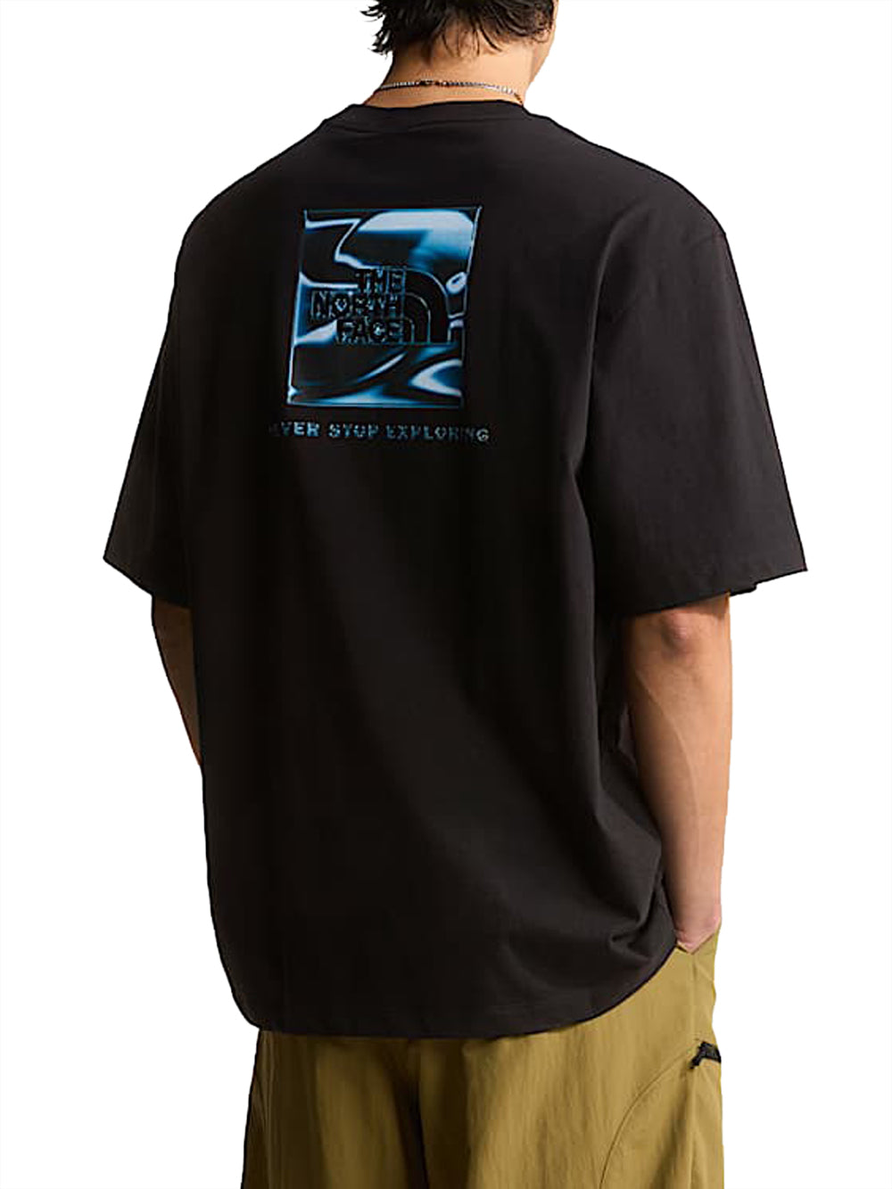 THE NORTH FACE T-shirt Liquid NSE Box Oversized Graphic The North Face - Nero Nero