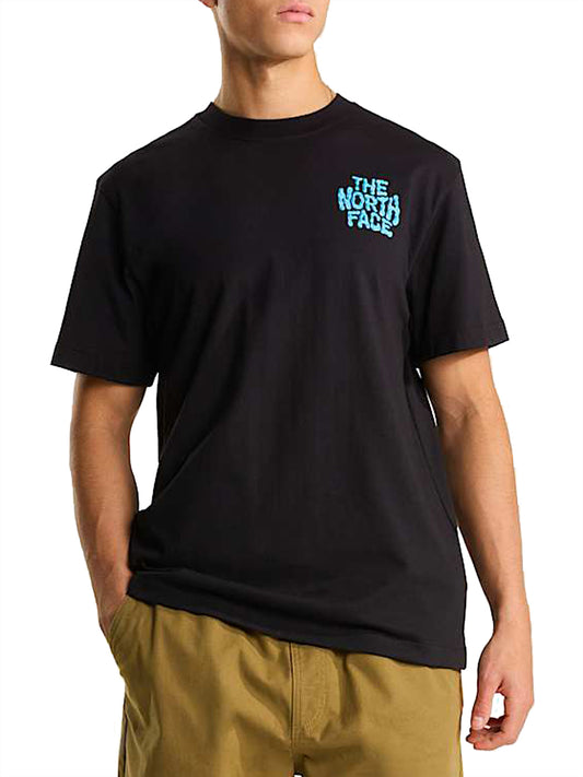 THE NORTH FACE T-shirt Drip Logo Relaxed The North Face - Nero Nero