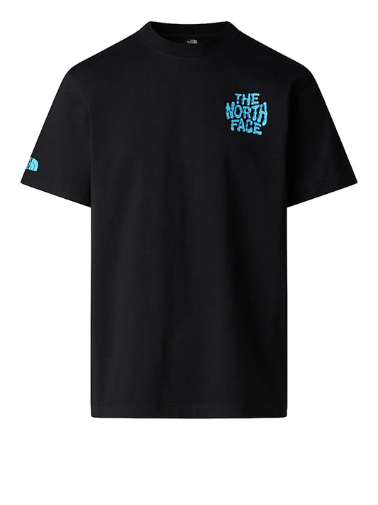 THE NORTH FACE T-shirt Drip Logo Relaxed The North Face - Nero Nero
