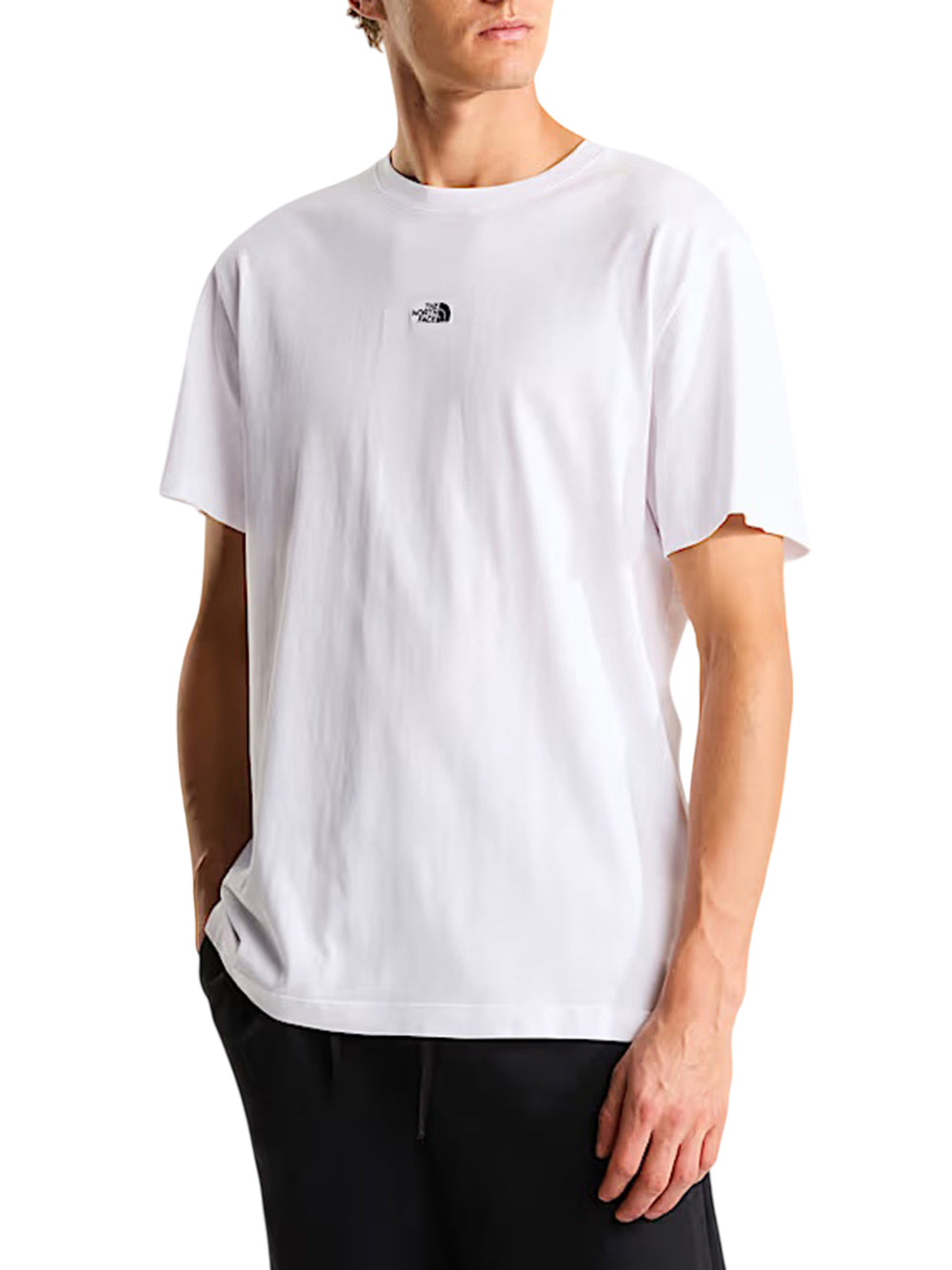 THE NORTH FACE T-Shirt The North Face Essential Centre Logo Relaxed - Bianco Bianco
