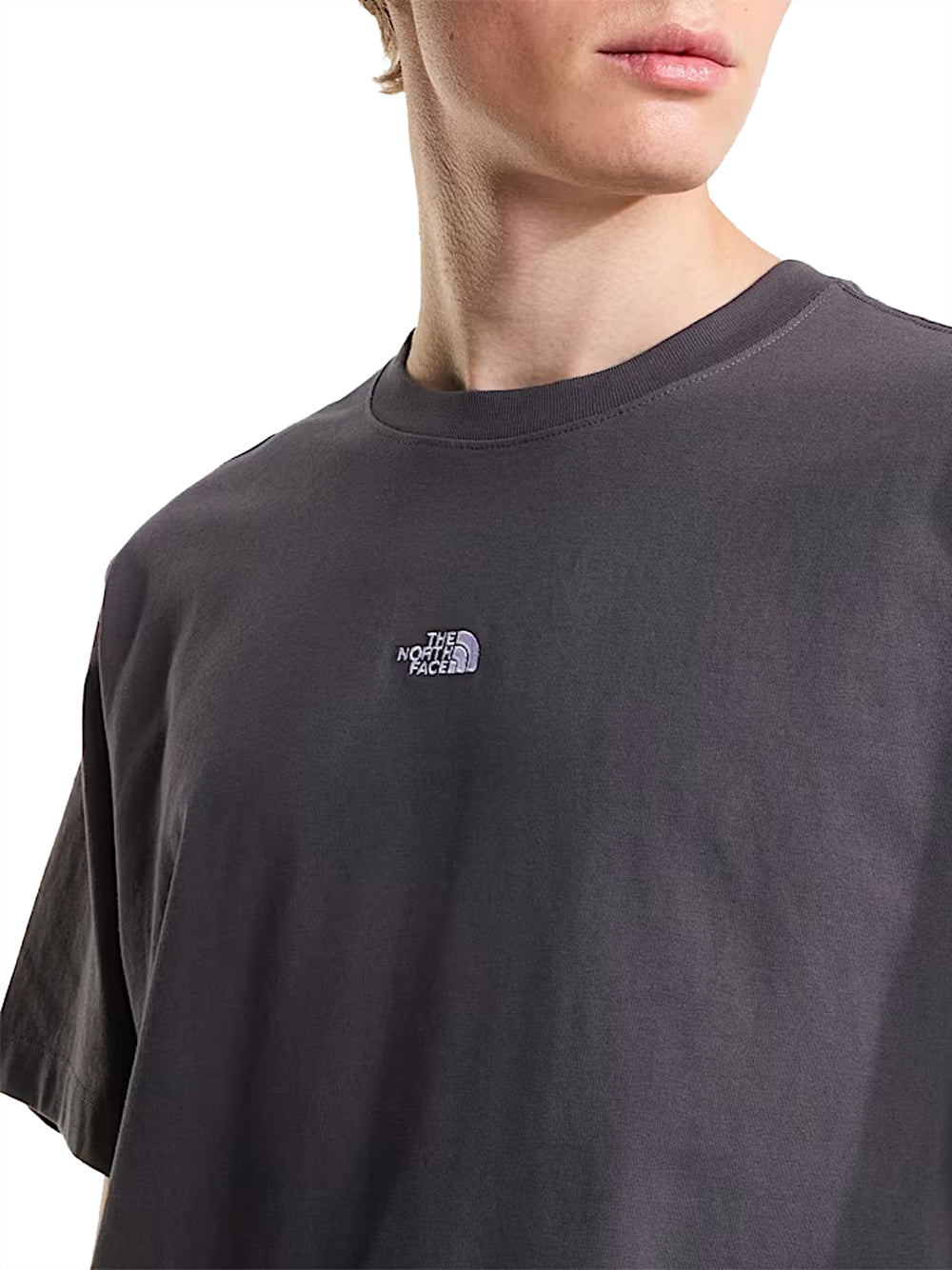 THE NORTH FACE T-Shirt The North Face Essential Centre Logo Relaxed - Grigio Grigio