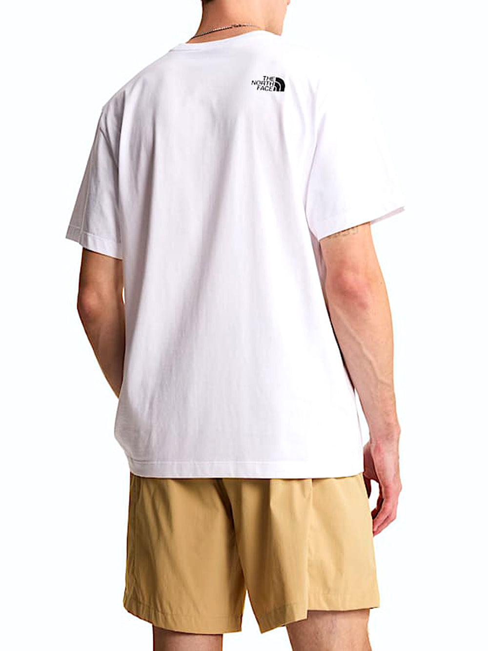 THE NORTH FACE T-shirt Mountain Logo Relaxed The North Face - Bianco Bianco