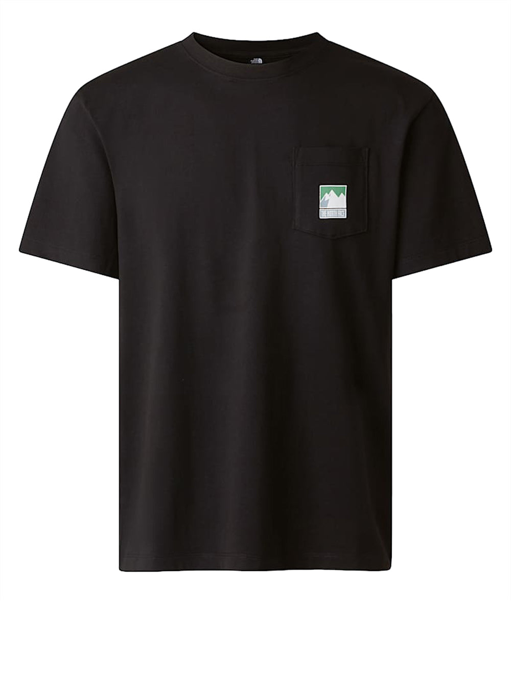 THE NORTH FACE T-Shirt Mountain Logo Relaxed The North Face - Nero Nero