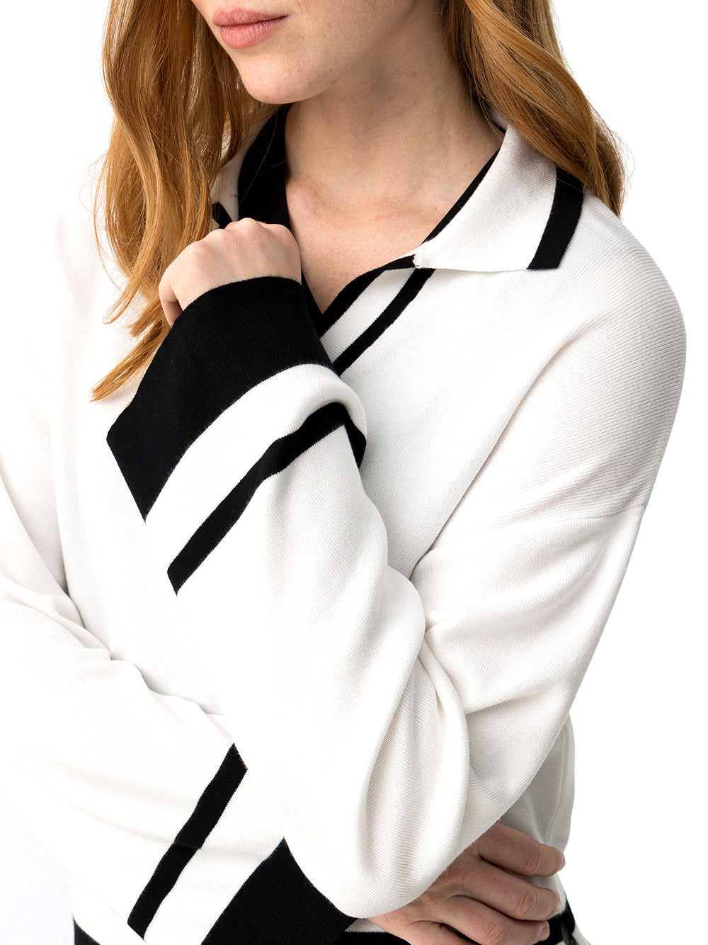TIFFOSI Maglia Tiffosi Granger - Bianco/Nero Bianco/nero