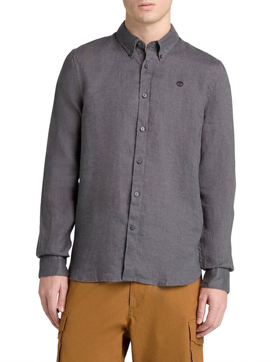TIMBERLAND Camicia Casual Mill Brook Linen Timberland - Grigio Grigio